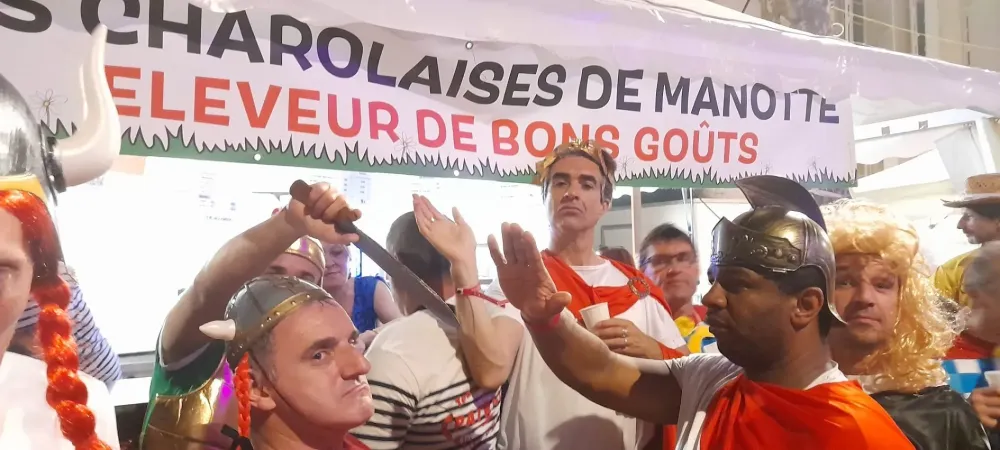 Les Charolaises de Manotte